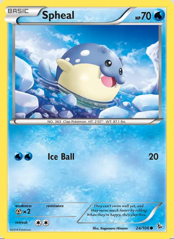 Image of Spheal Flashfire (FLF) #24