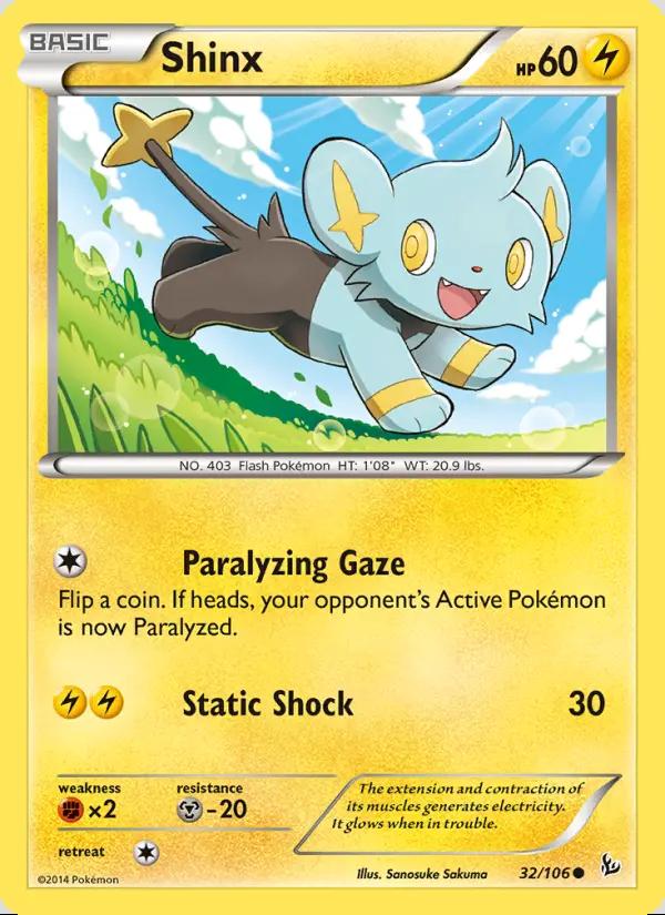 Image of Shinx Flashfire (FLF) #32