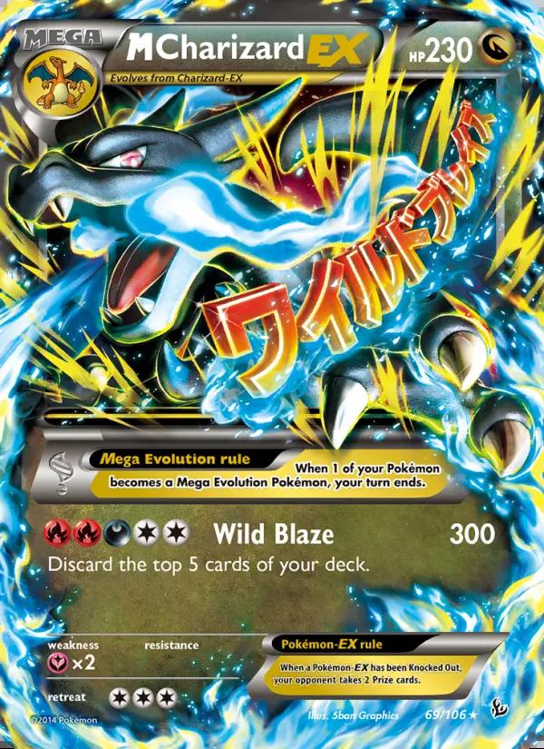 Image of M Charizard-EX Flashfire (FLF) #69