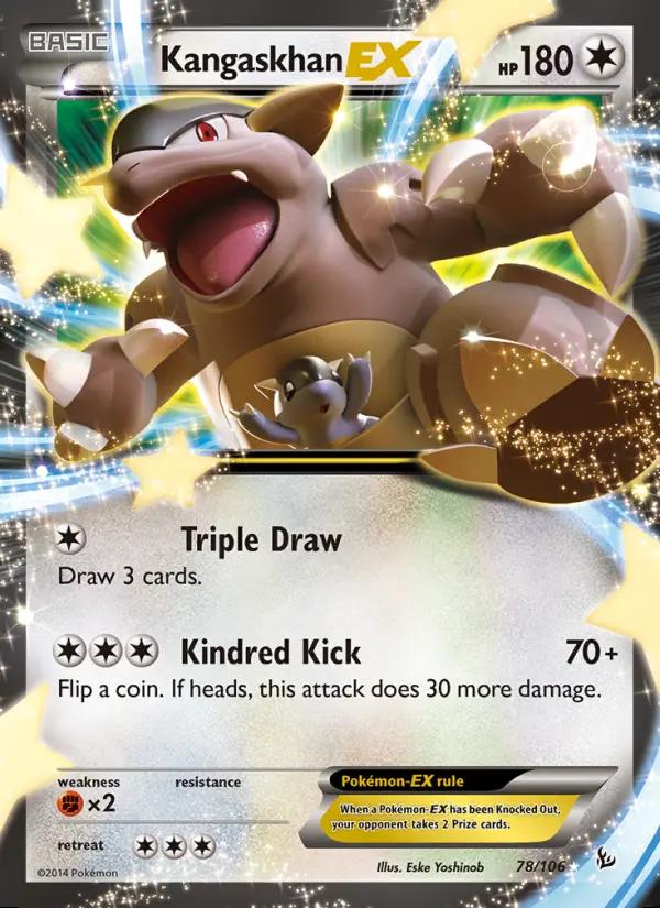 Image of Kangaskhan-EX Flashfire (FLF) #78
