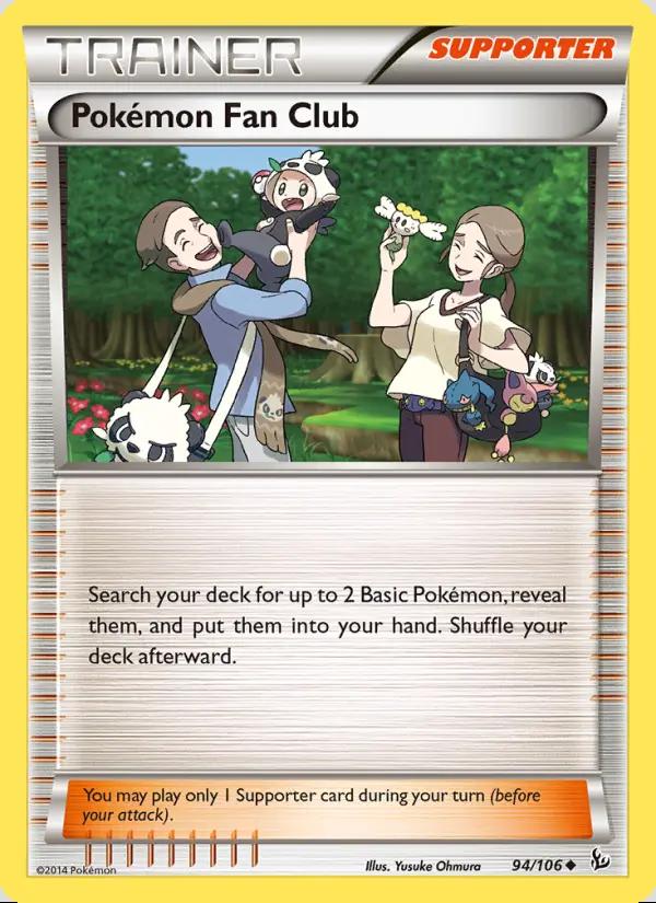 Image of Pokemon Fan Club Flashfire (FLF) #94