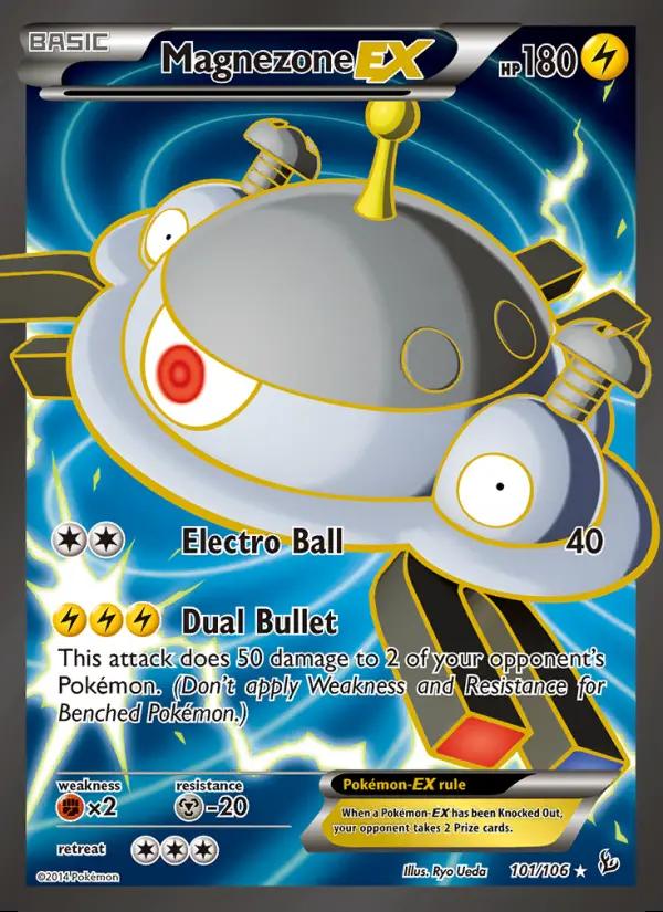 Image of Magnezone-EX Flashfire (FLF) #101