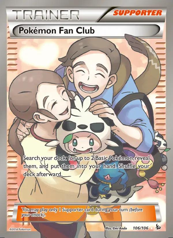Image of Pokemon Fan Club Flashfire (FLF) #106