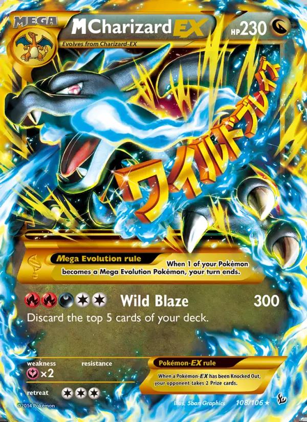 Image of M Charizard-EX Flashfire (FLF) #108