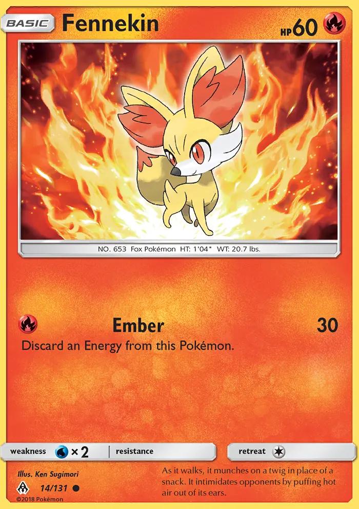 Image of Fennekin Forbidden Light (FLI) #14