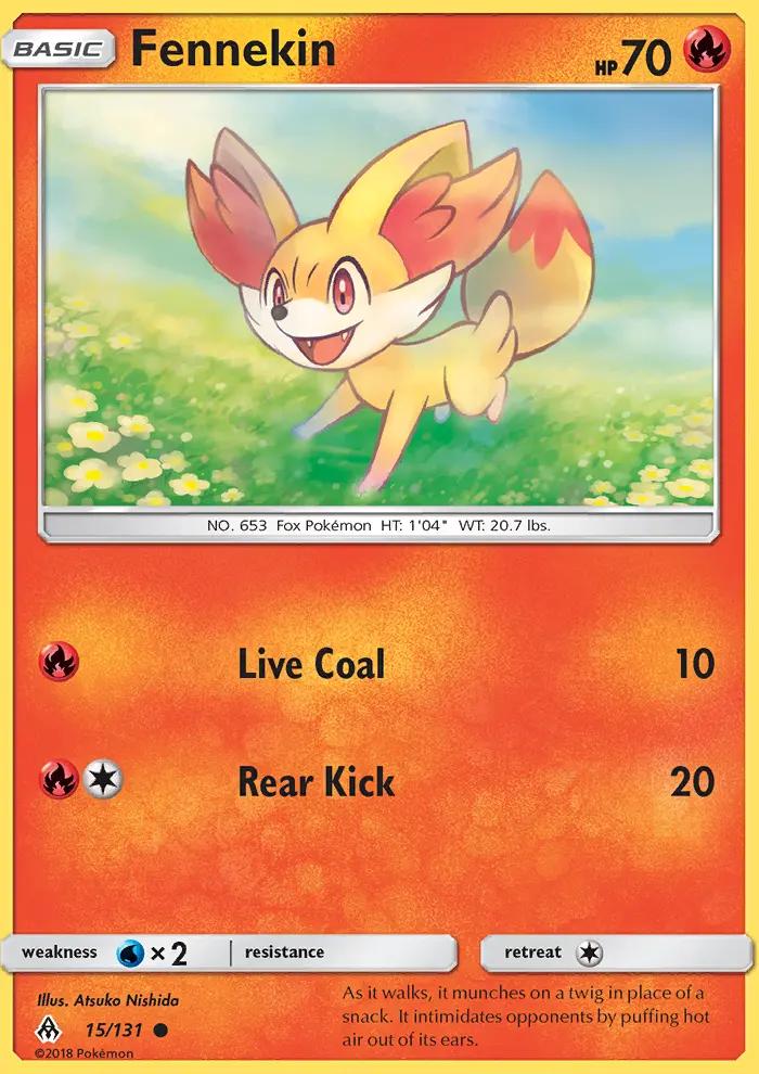 Image of Fennekin Forbidden Light (FLI) #15