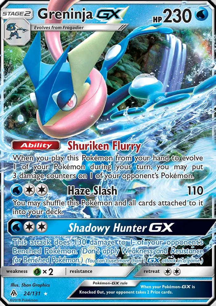 Image of Greninja-GX Forbidden Light (FLI) #24