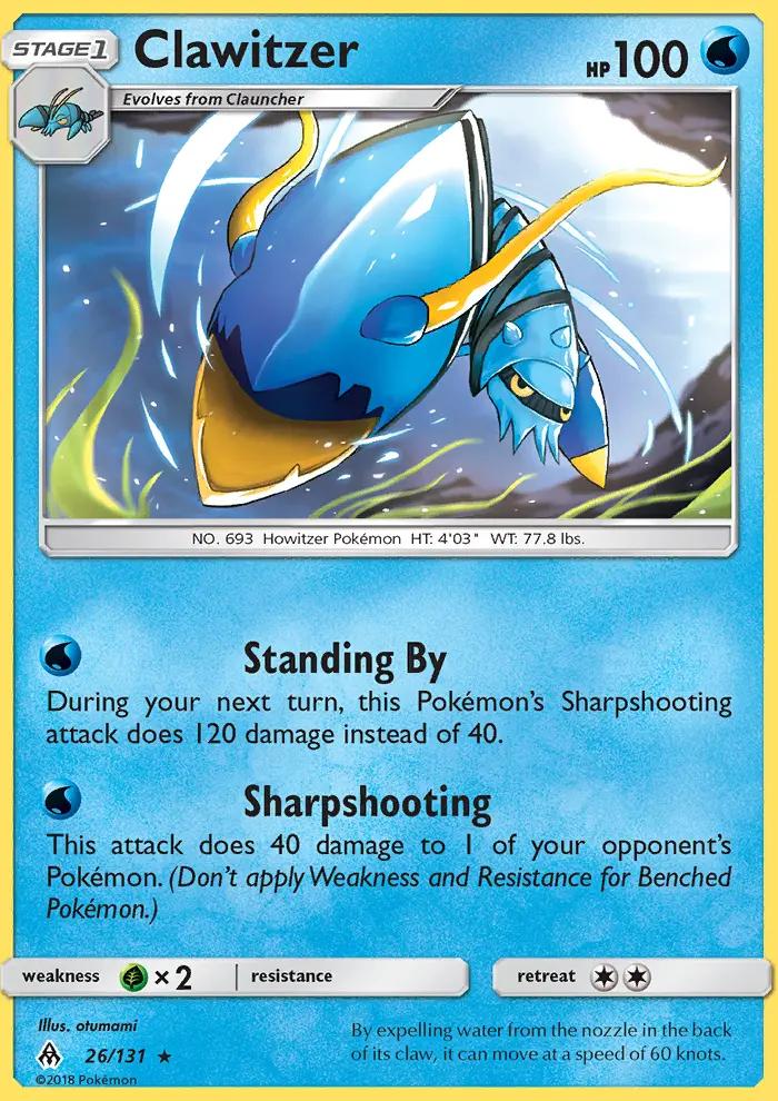 Image of Clawitzer Forbidden Light (FLI) #26