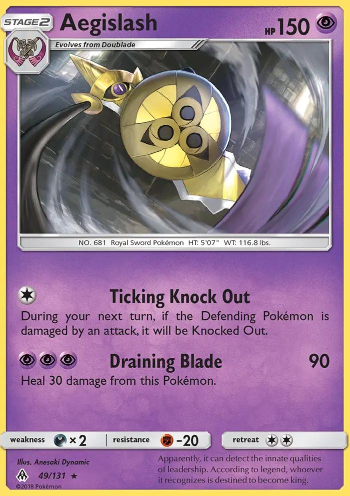 Image of Aegislash Forbidden Light (FLI) #49