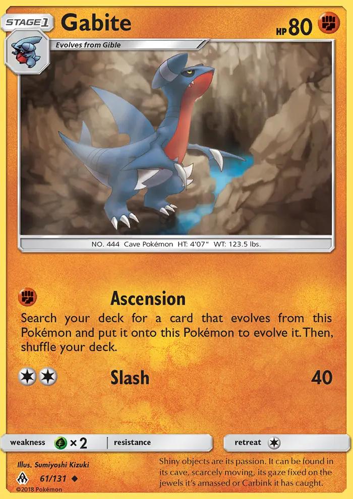Image of Gabite Forbidden Light (FLI) #61