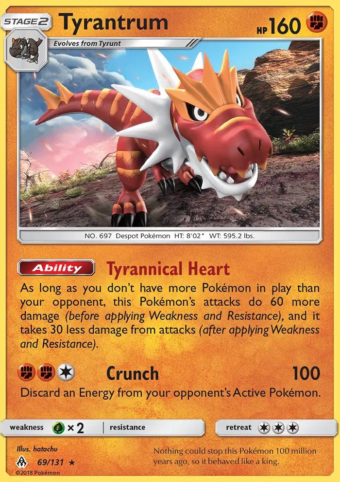 Image of Tyrantrum Forbidden Light (FLI) #69