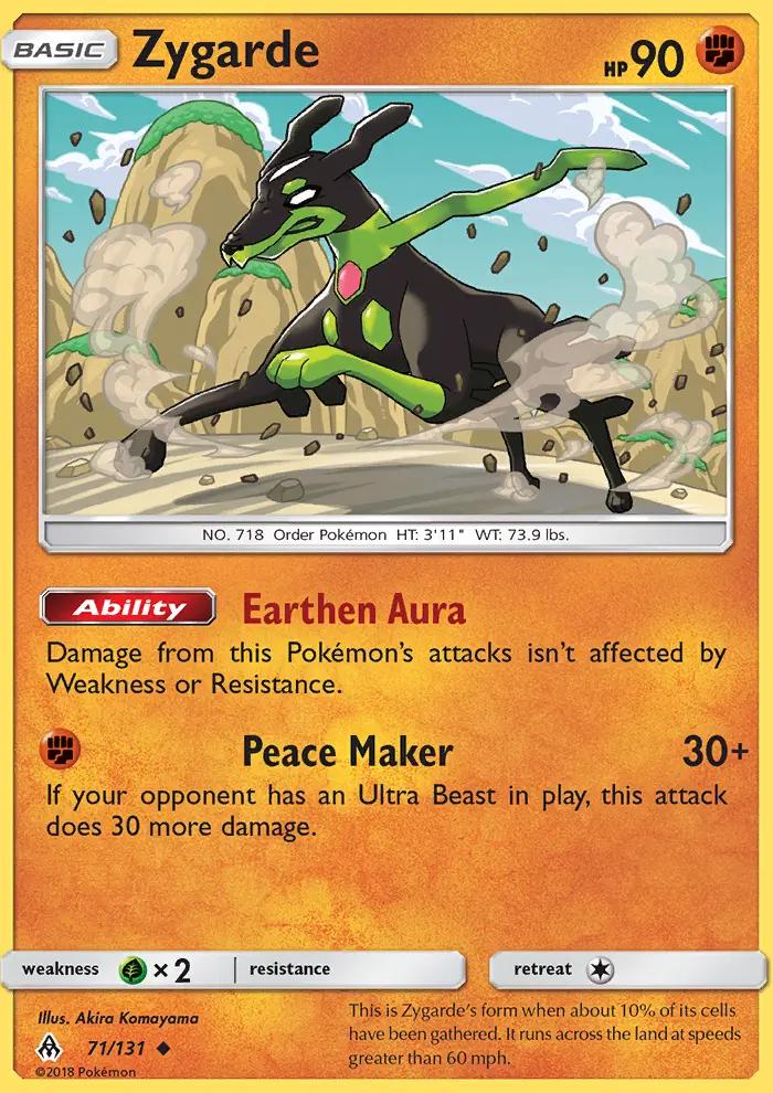 Image of Zygarde Forbidden Light (FLI) #71