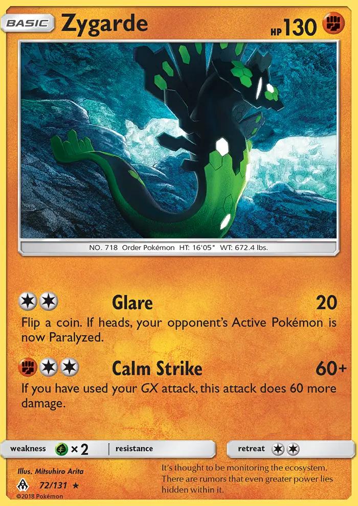 Image of Zygarde Forbidden Light (FLI) #72