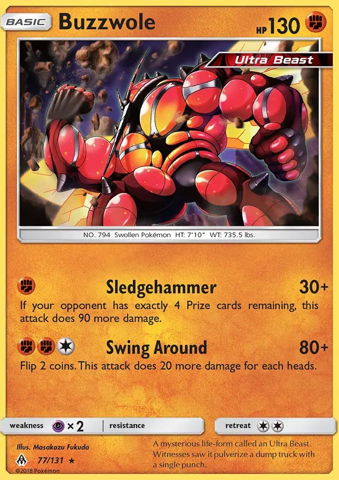 Image of Buzzwole Forbidden Light (FLI) #77