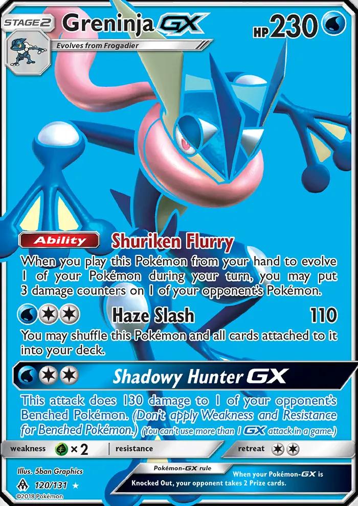 Image of Greninja-GX Forbidden Light (FLI) #120