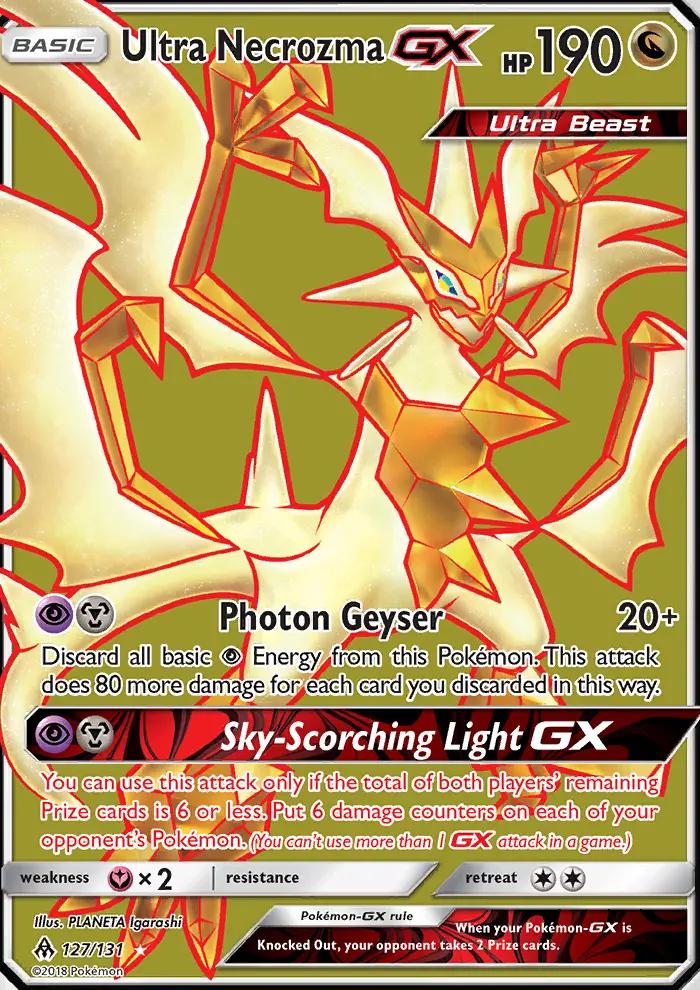 Image of Ultra Necrozma-GX Forbidden Light (FLI) #127