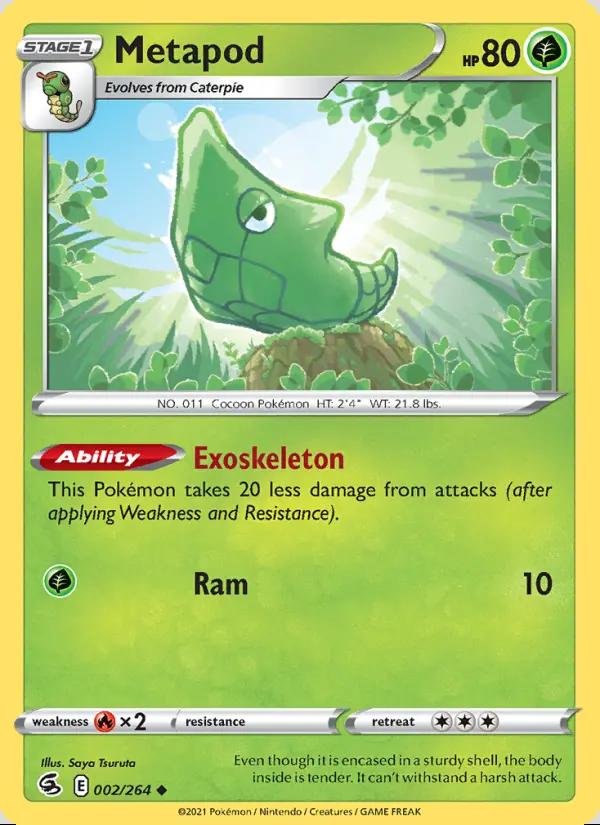 Image of Metapod Fusion Strike (FST) #002