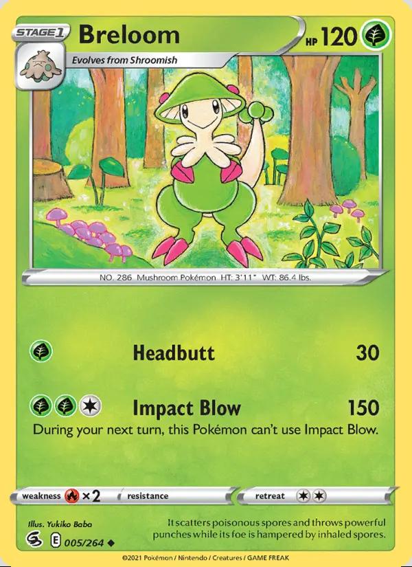 Image of Breloom Fusion Strike (FST) #005
