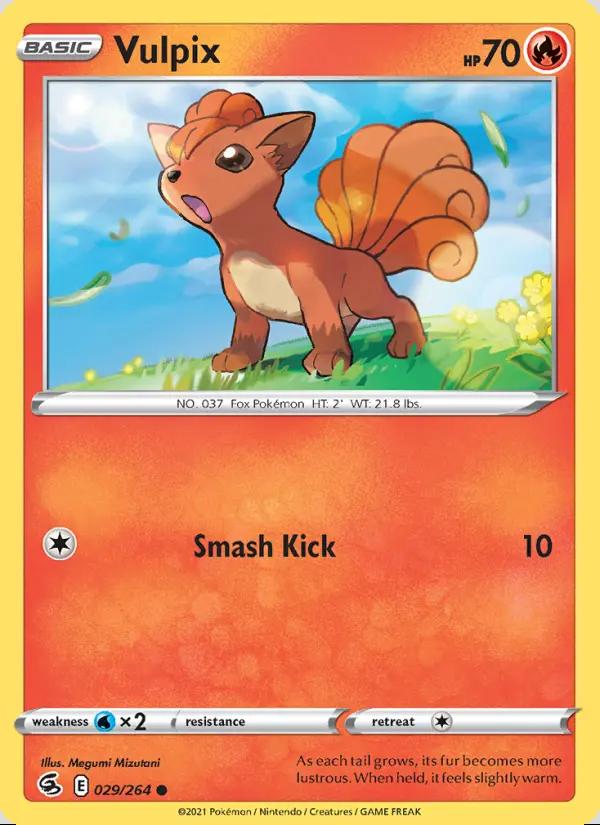Image of Vulpix Fusion Strike (FST) #029