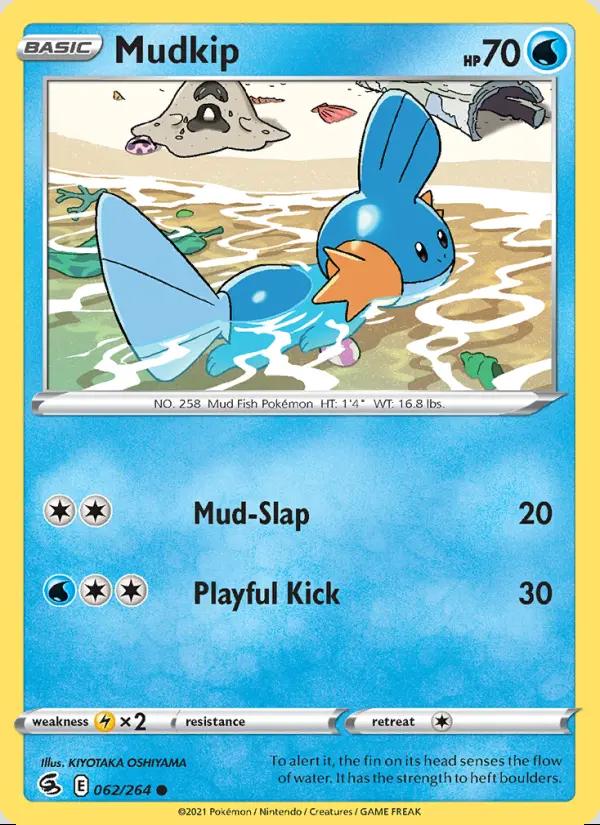 Image of Mudkip Fusion Strike (FST) #062
