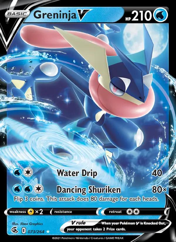 Image of Greninja V Fusion Strike (FST) #073
