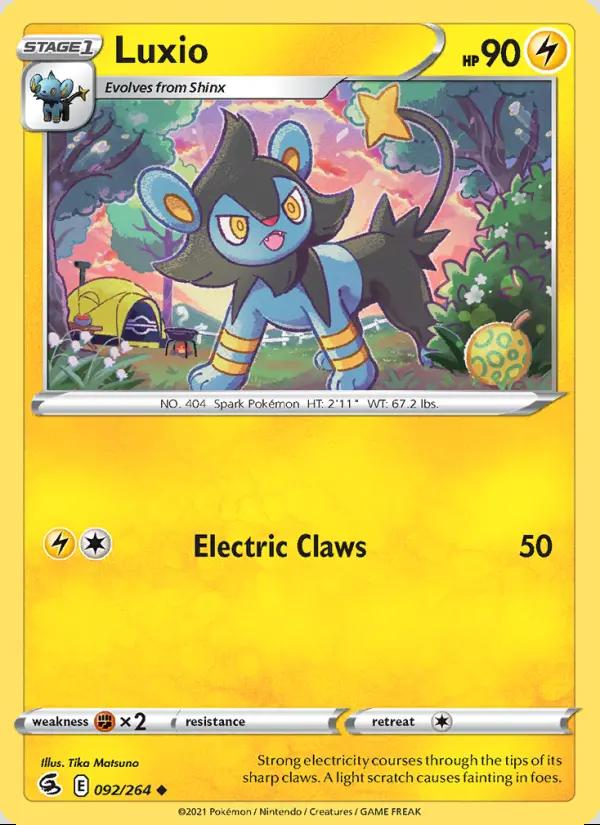 Image of Luxio Fusion Strike (FST) #092