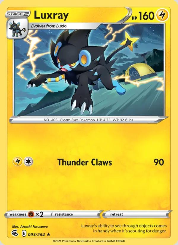 Image of Luxray Fusion Strike (FST) #093