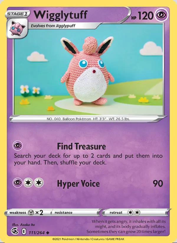 Image of Wigglytuff Fusion Strike (FST) #111