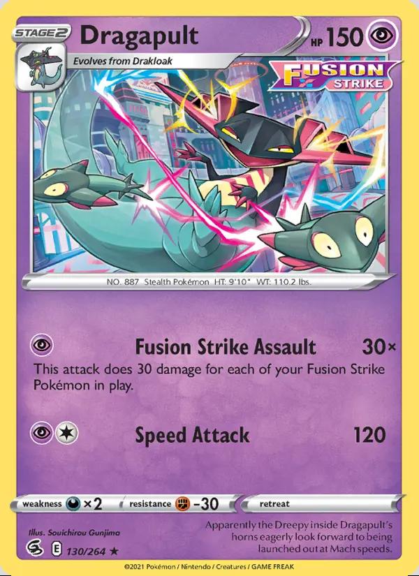 Image of Dragapult Fusion Strike (FST) #130