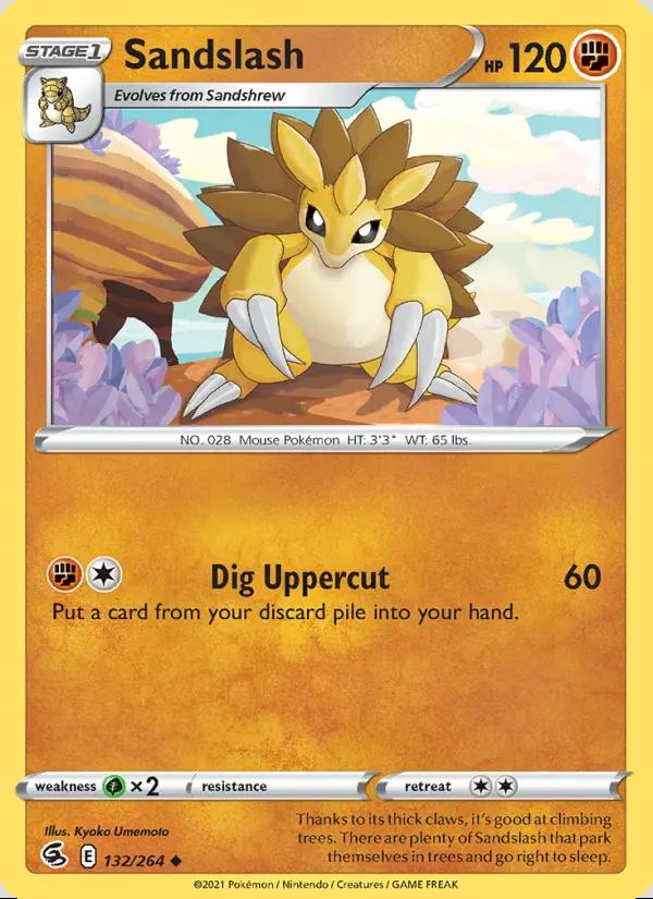 Image of Sandslash Fusion Strike (FST) #132