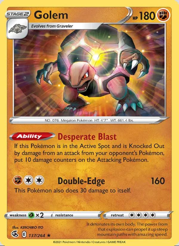 Image of Golem Fusion Strike (FST) #137