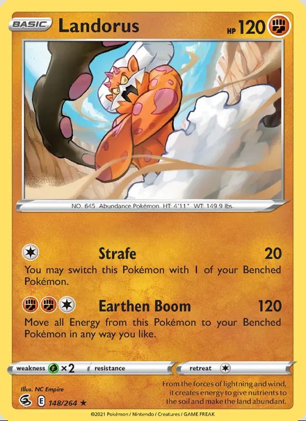 Image of Landorus Fusion Strike (FST) #148
