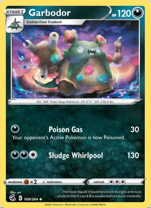 Image of Garbodor Fusion Strike (FST) #169