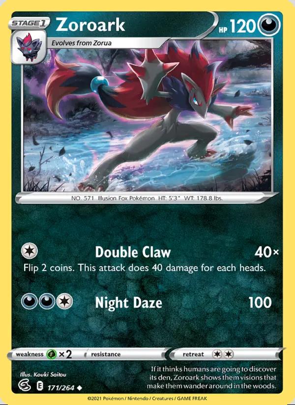 Image of Zoroark Fusion Strike (FST) #171