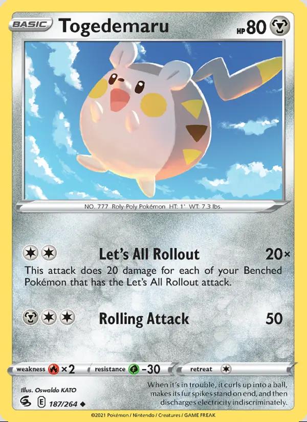 Image of Togedemaru Fusion Strike (FST) #187