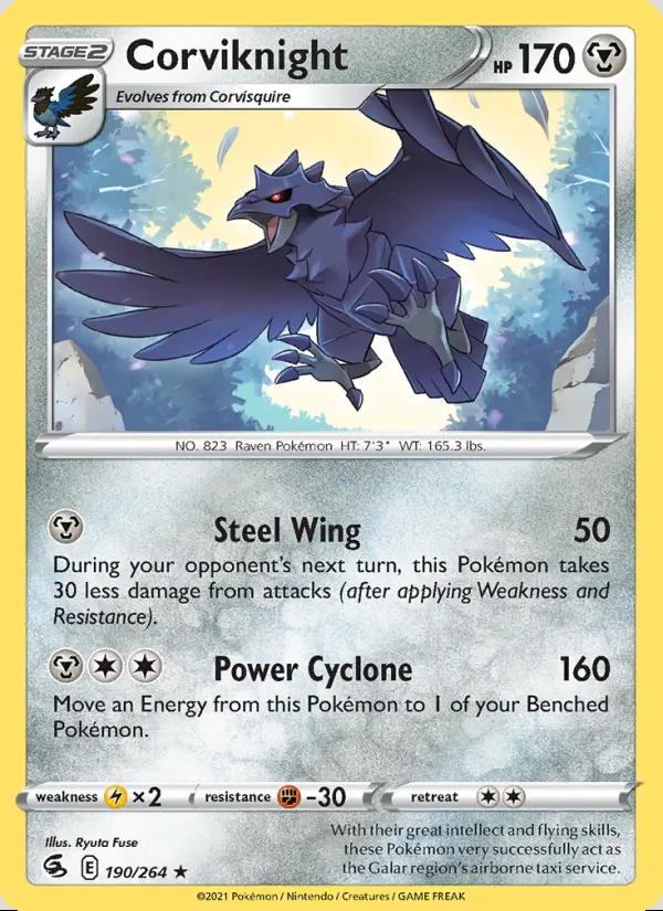 Image of Corviknight Fusion Strike (FST) #190