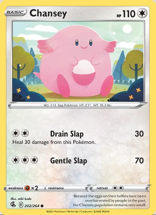 Image of Chansey Fusion Strike (FST) #202
