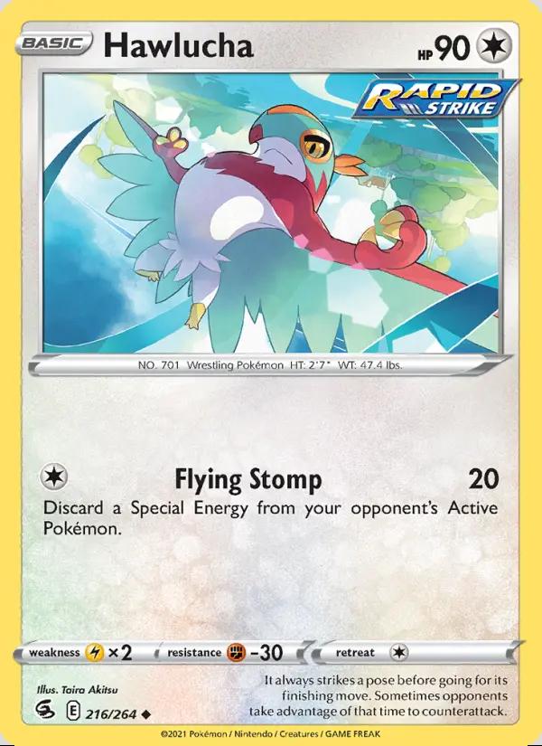 Image of Hawlucha Fusion Strike (FST) #216