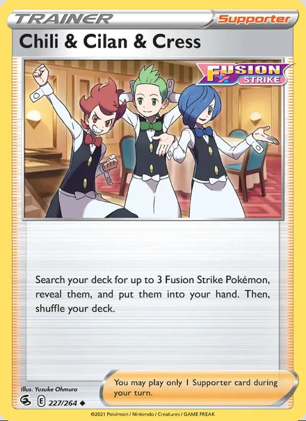 Image of Chili and Cilan and Cress Fusion Strike (FST) #227