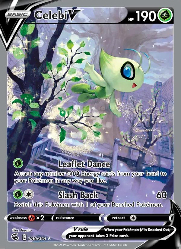 Image of Celebi V Fusion Strike (FST) #245