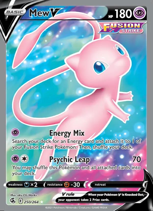 Image of Mew V Fusion Strike (FST) #250