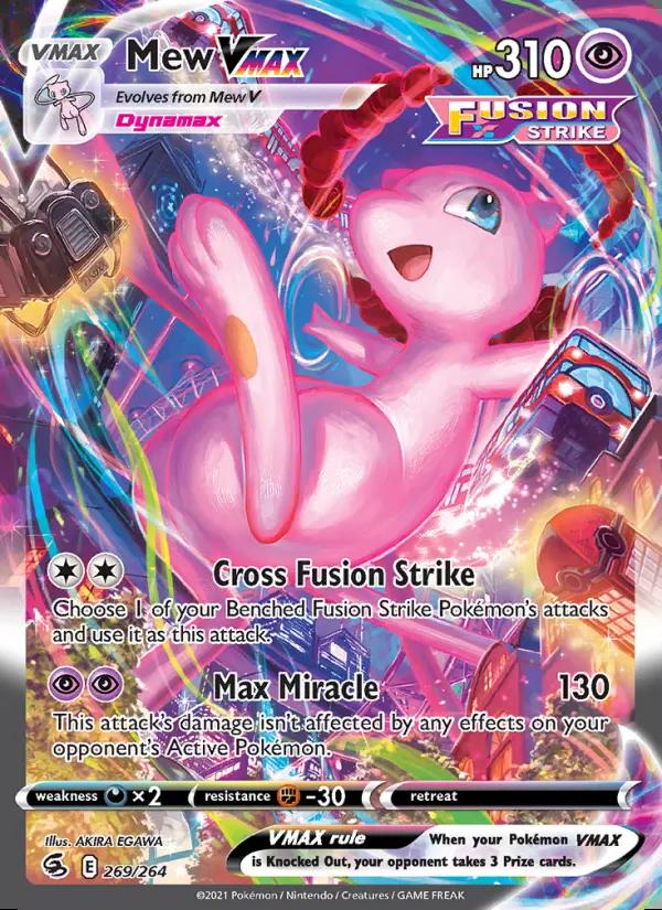 Image of Mew VMAX Fusion Strike (FST) #269