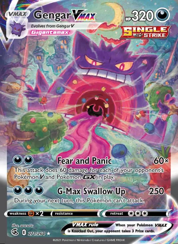 Image of Gengar VMAX Fusion Strike (FST) #271