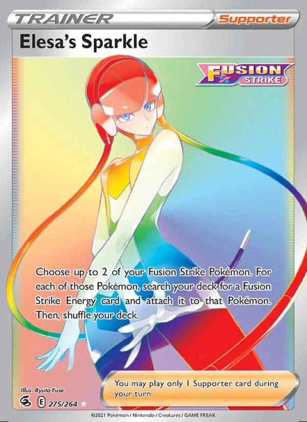 Image of Elesas Sparkle Fusion Strike (FST) #275