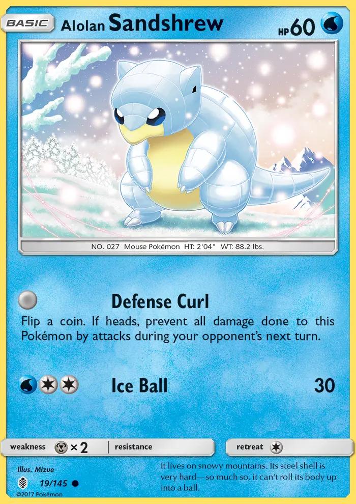 Image of Alolan Sandshrew Guardians Rising (GRI) #19