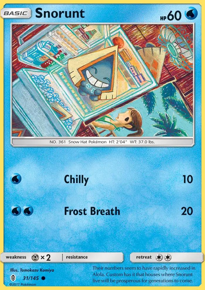 Image of Snorunt Guardians Rising (GRI) #31