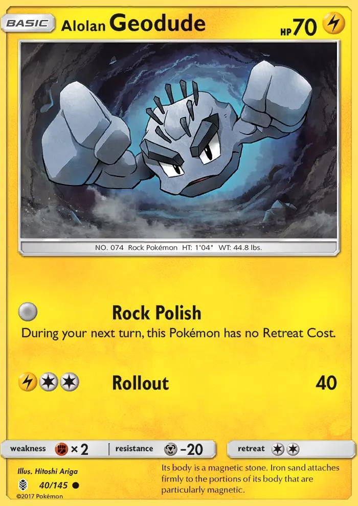 Image of Alolan Geodude Guardians Rising (GRI) #40