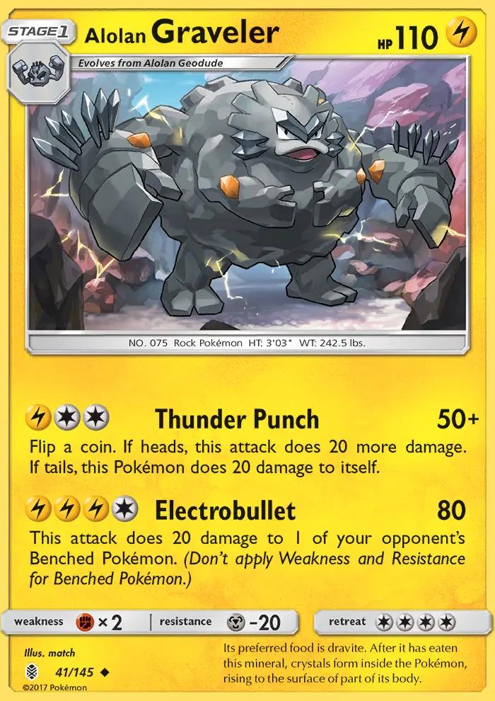 Image of Alolan Graveler Guardians Rising (GRI) #41