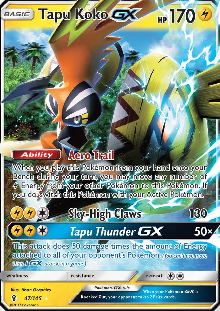 Image of Tapu Koko-GX Guardians Rising (GRI) #47