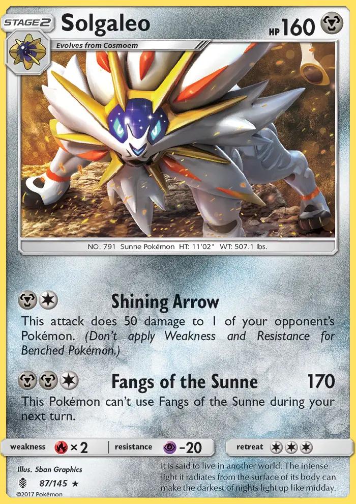 Image of Solgaleo Guardians Rising (GRI) #87